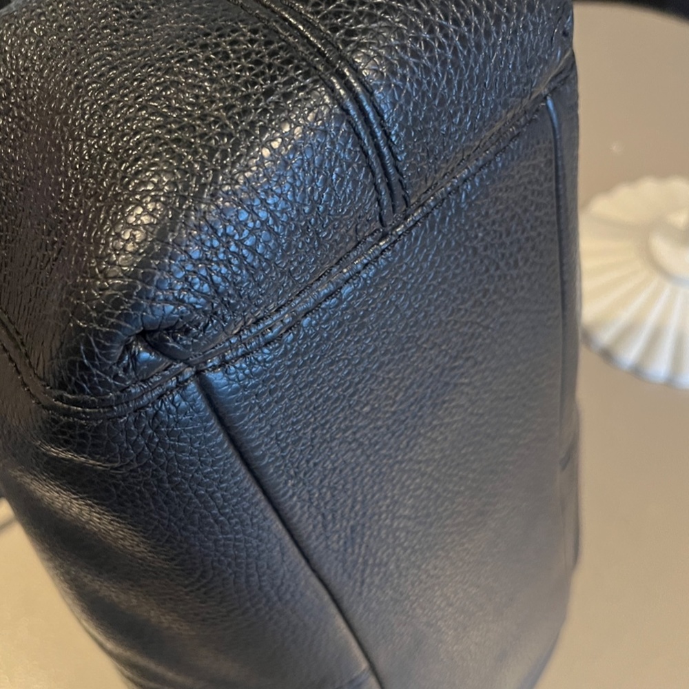 Coach F28997 Lexy Pebble Leather Shoulder Bag - Picture 8 of 13